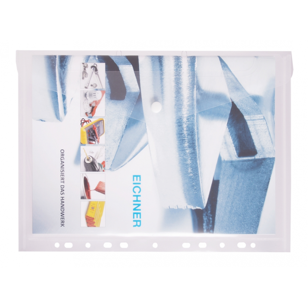 PP-Dokumententasche mit Abheftrand