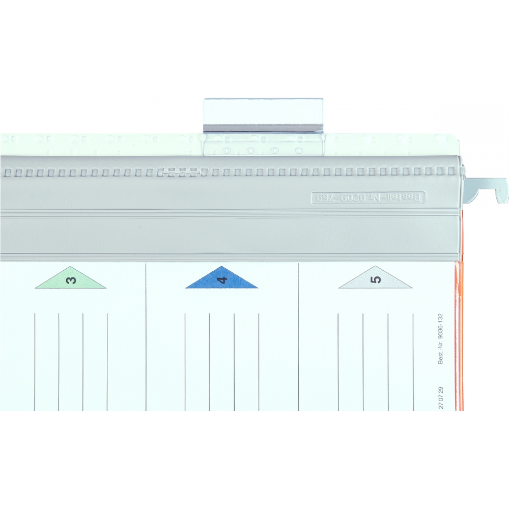 Rastreiter mit Bezeichnungsstreifen für PH Typ 3