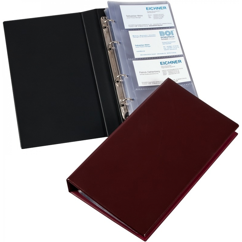 Visitenkartenbuch, schmal