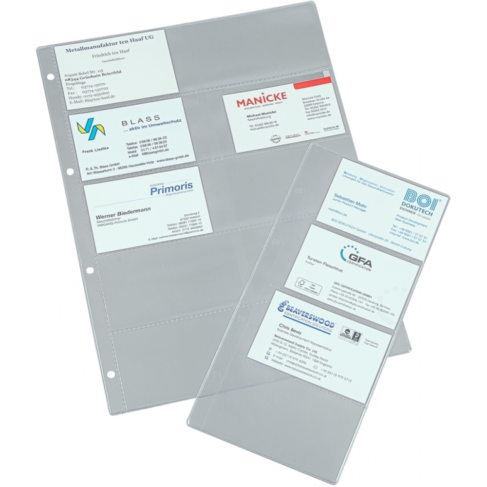 Visitenkartenhüllen