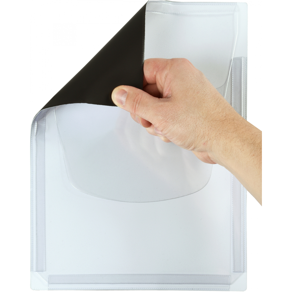 Magnet-Tasche mit Dehnfalte