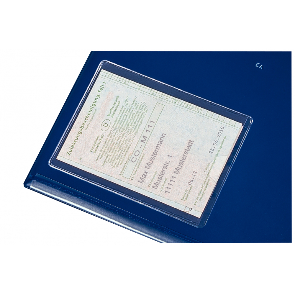 Selbstklebe-Fahrzeugschein-Tasche