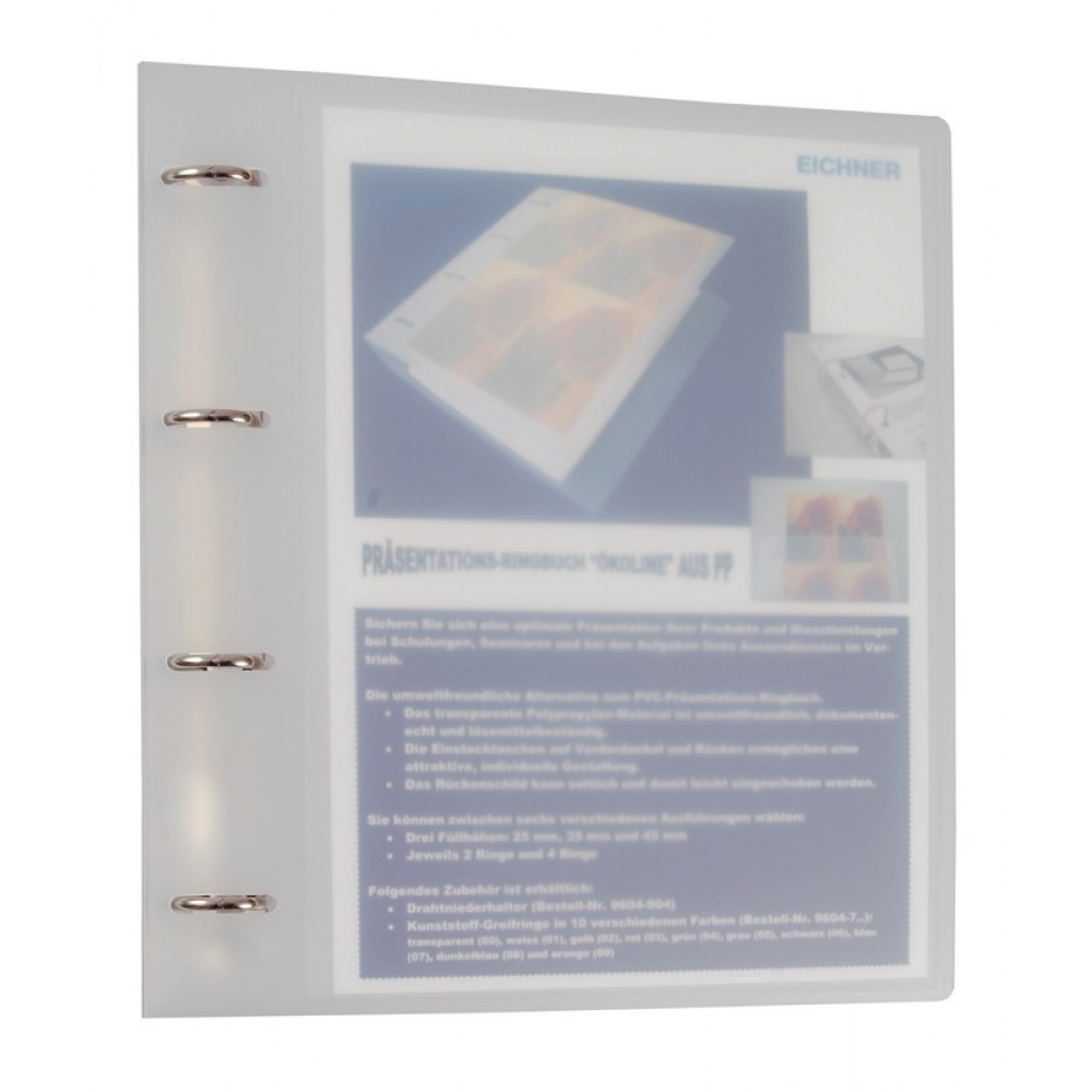 Präsentationsringbuch aus PP