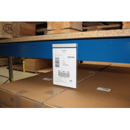 Transparente Sichthülle