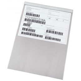 Transparente Sichthülle