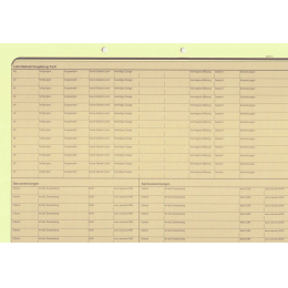 Personalstammkarte DIN A4